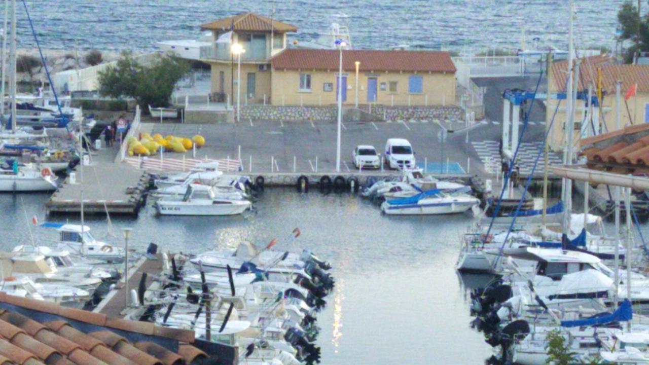 Magnifique Vue Mer Et Port Sausset-les-Pins Kültér fotó
